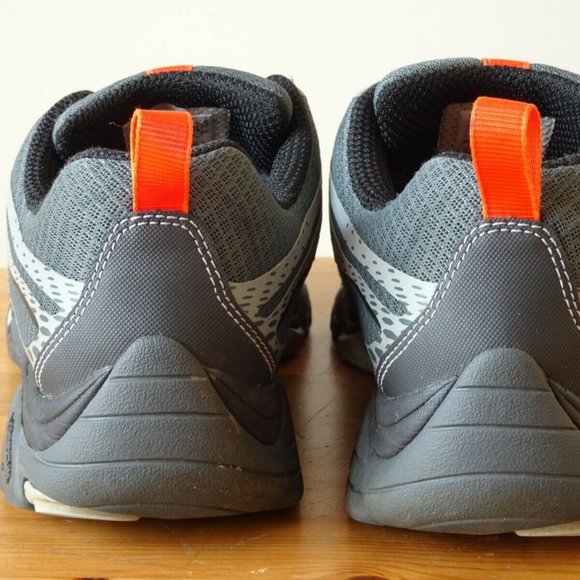 Merrell Moab Edge 2 Vibram Outdoor Hiking Shoes Grey Orange Mens 10.5 (J35427) - Picture 5 of 11